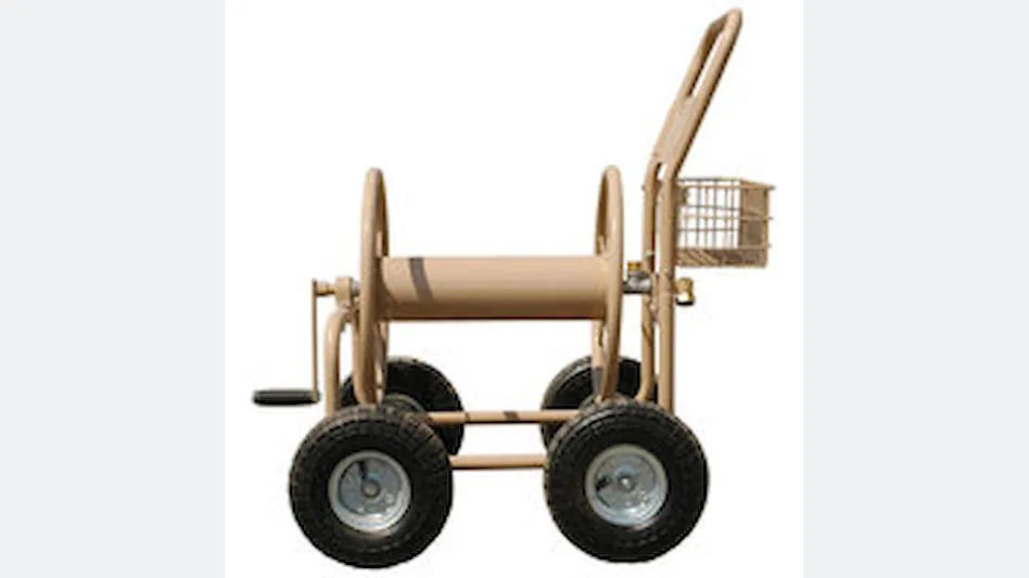 Leonard 4 Wheel Hose Reel Wagon - Nursery Management